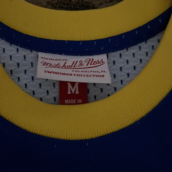 hardwood classic Mitchell and Ness Dikembe Mutombo Denver nuggets Jersey - Picture 4 of 6